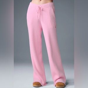 NWT ALO SWEET PINK SNUGGLE UP PANT